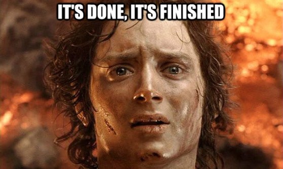 Its done